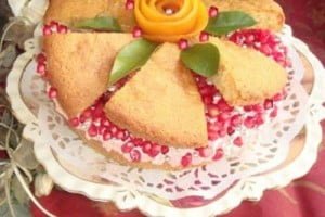 طرز تهیه کیک انار مخصوص شب یلدا کیک شب یلدا