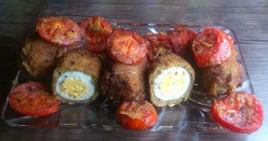 طرز تهیه تخم مرغ اسکاتلندی طرز تهیه تخم مرغ اسکاتلندی