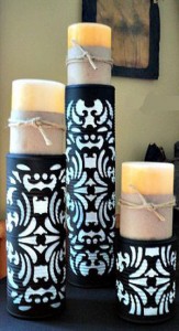 آموزش ساخت جا شمعی بازیافتی آموزش ساخت جا شمعی بازیافتی