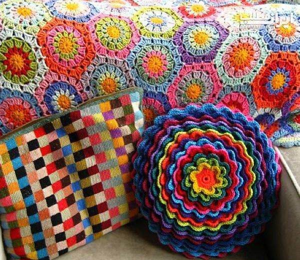 مدل کوسن | مدل کوسن گرد و پلیسه | مدل های کوسن مستطیلی زیبا