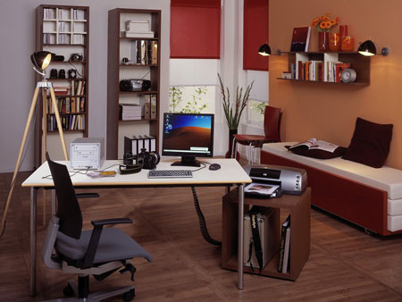 مدل دکوراسیون داخلی اتاق کار