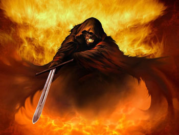 آیا شیطان که از جنس آتش است در آتش می سوزد؟