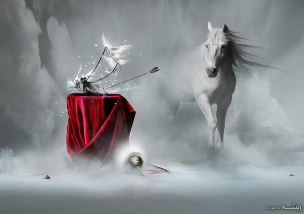 عکس نوشته عاشورا