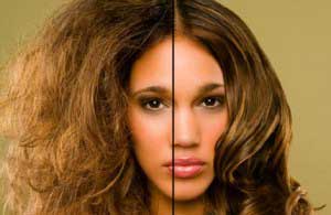 مشکل موهای وز و ژولیده و پرواز موها!