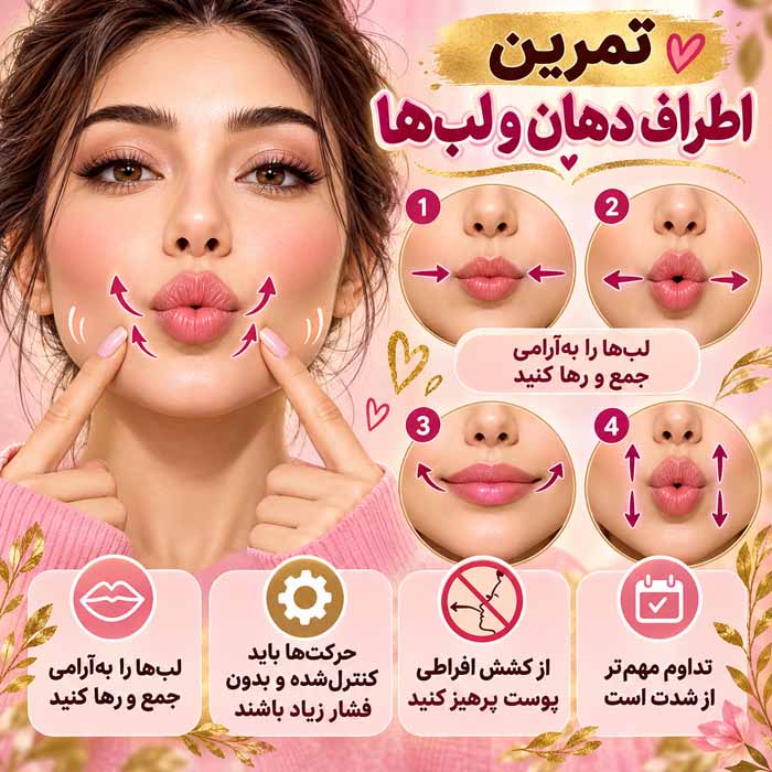 ورزش یوگا برای صورت؛ آموزش حرکات ساده، فواید احتمالی و واقعیت علمی تمرین اطراف دهان و لبها
