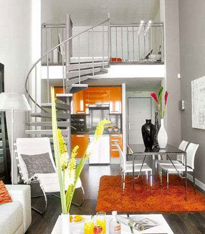 چیدمان و دکوراسیون شیک آپارتمان های کوچک