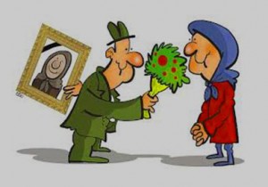 شعر خنده دار ازدواج مردان بعد از فوت همسر