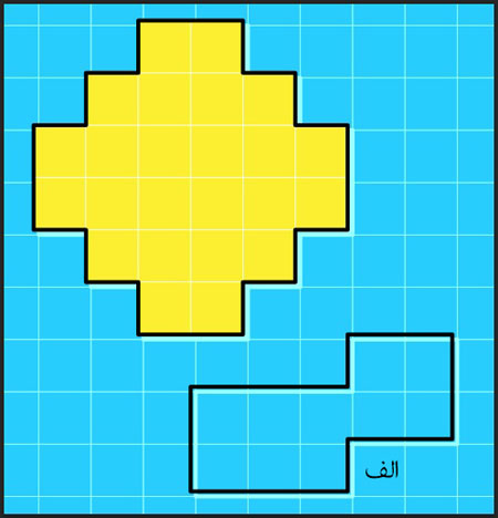 تست هوش تصویری شکل در شکل