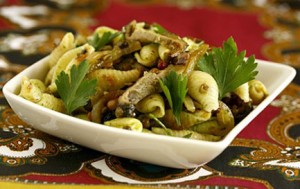 طرز تهیه سالاد ماکارونی آسیایی طرز تهیه سالاد ماکارونی آسیایی