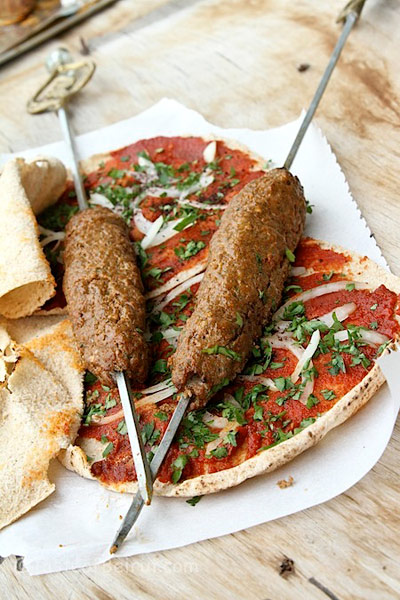 طرز تهیه کباب لقمه خوشمزه لبنانی