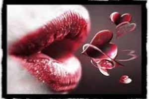 اس ام اس عاشقانه بوسه