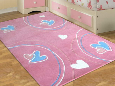 عکس از مدل فرش اتاق کودکان