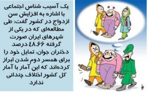 دلیل تمایل دختران ایرانی به همسر دوم شدن دلیل تمایل دختران ایرانی به همسر دوم شدن