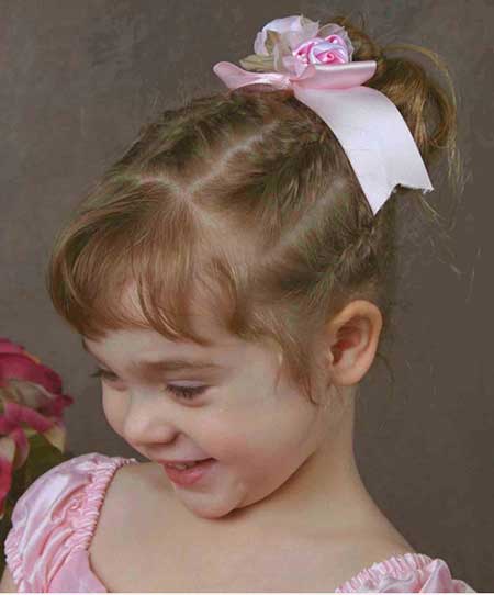 مدل موهای زیبا برای دختر بچه های کم سن و سال