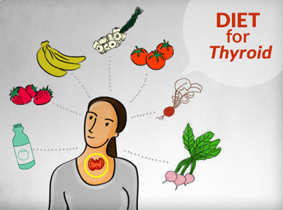 بهترین رژیم غذایی برای افرادی که تیروئید دارند