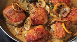 طرز تهیه ران مرغ با طعم لیمو مرحله به مرحله و آسان