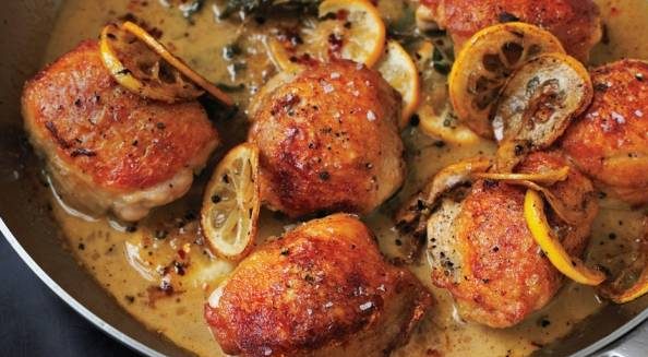 طرز تهیه ران مرغ با طعم لیمو مرحله به مرحله و آسان