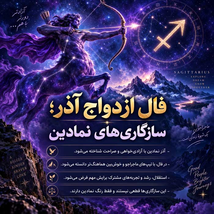 فال ازدواج آذر؛ سازگاری‌های نمادین