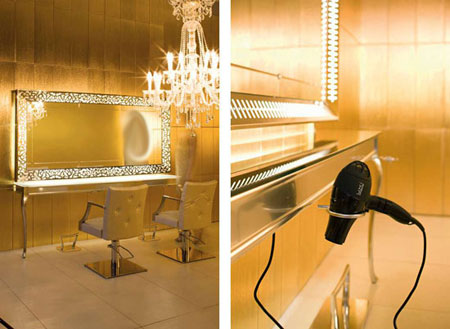 دکوراسیون آرایشگاه زنانه + تصاویری از چیدمان شیک سالن زیبایی