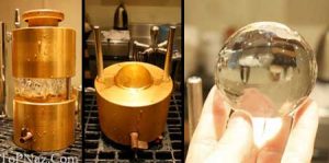 دستگاهی که یخ های الماسی شکل تولید می کند + تصاویر