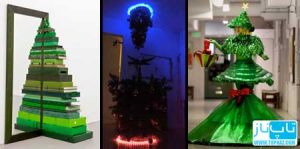 تصاویری جالب از درخت کریسمس های غیرعادی و عجیب