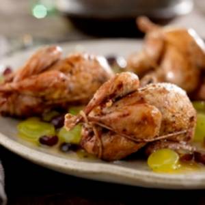 طرز تهیه بلدرچین با انگور