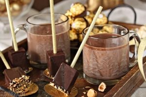 طرز تهیه هات چاکلت فندقی