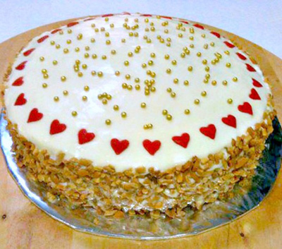 طرز تهیه کیک هویج با فراستینگ پنیری