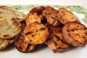 طرز تهیه سیب زمینی کبابی