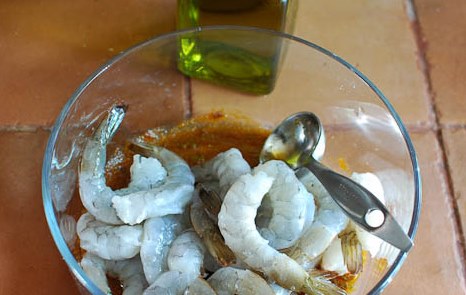 دستور آشپزی راحت برای طبخ میگو کبابی