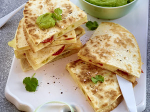 طرز تهیه کسادیا به سبک فاهیتا