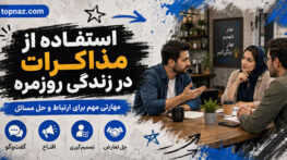 استفاده از مذاکرات در زندگی روزمره برای موفقیت بیشتر؛ مهارتهای گوش دادن و شناخت منافع؛ رسیدن به توافقهای بهتر استفاده از مذاکرات در زندگی روزمره