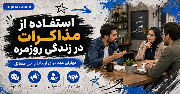 استفاده از مذاکرات در زندگی روزمره برای موفقیت بیشتر؛ مهارتهای گوش دادن و شناخت منافع؛ رسیدن به توافقهای بهتر استفاده از مذاکرات در زندگی روزمره برای موفقیت بیشتر؛ مهارتهای گوش دادن و شناخت منافع؛ رسیدن به توافقهای بهتر