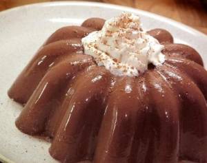 طرز تهیه دسر ژلاتینی با طعم نوتلا