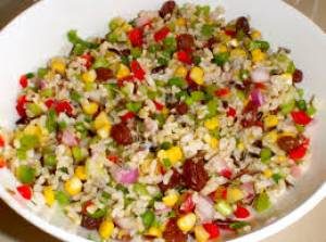 طرز تهیه سالاد برنج طرز تهیه سالاد برنج