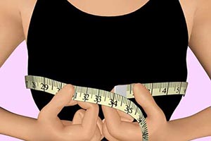 روش اندازه گیری سینه و پستان برای اندازه گیری سوتین مناسب