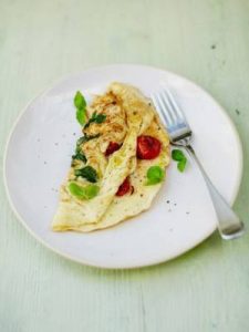طرز تهیه املت گوجه و ریحان