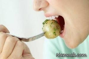 تاثیر مثبت بیشتر جویدن غذا بر بدن و سلامت تاثیر مثبت بیشتر جویدن غذا بر بدن و سلامت