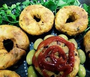 طرز تهیه رولت مرغ حلقه ای