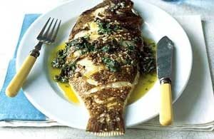 طرز تهیه ماهی قزل آلا با سس مرزه