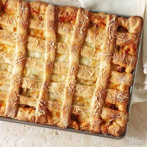 طرز تهیه پیتزا پای