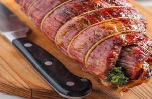 طرز تهیه استیک شکم پر طرز تهیه استیک شکم پر