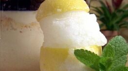 طرز تهیه بستنی یخی با طعم لیمو خنک و خوشمزه