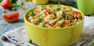 طرز تهیه پیلاف بلغور و نخود فرنگی غذایی متفاوت و خوش طعم