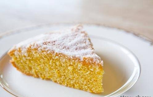 طرز تهیه کیک پرتقال و آرد ذرت کیکی ساده و خوشمزه