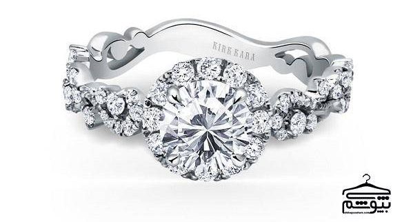 زیباترین مدل های انگشتر تک نگین مد سال