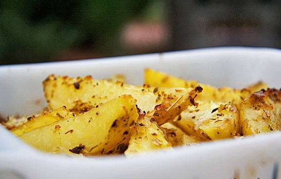 طرز تهیه سیب زمینی لیمویی