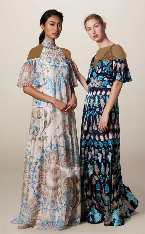 مدل های جدید لباس مجلسی بلند برند Temperley