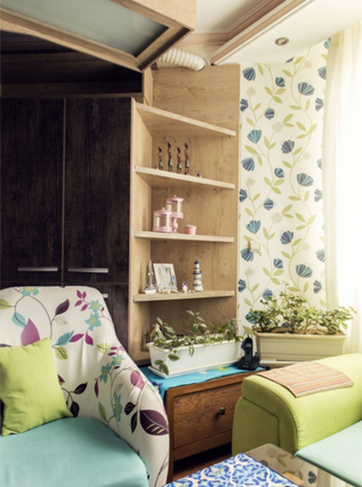 استفاده از شلف دیواری در دکوراسیون منزل