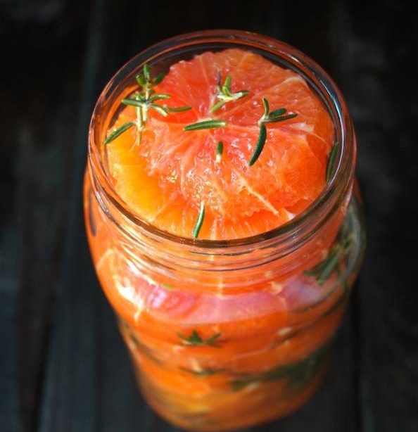 طرز تهیه دسر پرتقال و رزماری